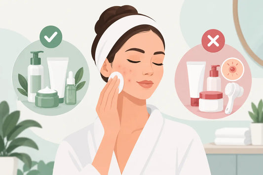 Acne Facials: What Helps and What Can Backfire